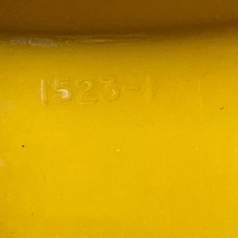 Vintage Tupperware Yellow Colander Strainer #1523-1 Harvest Gold Kitchen‎ Sieve